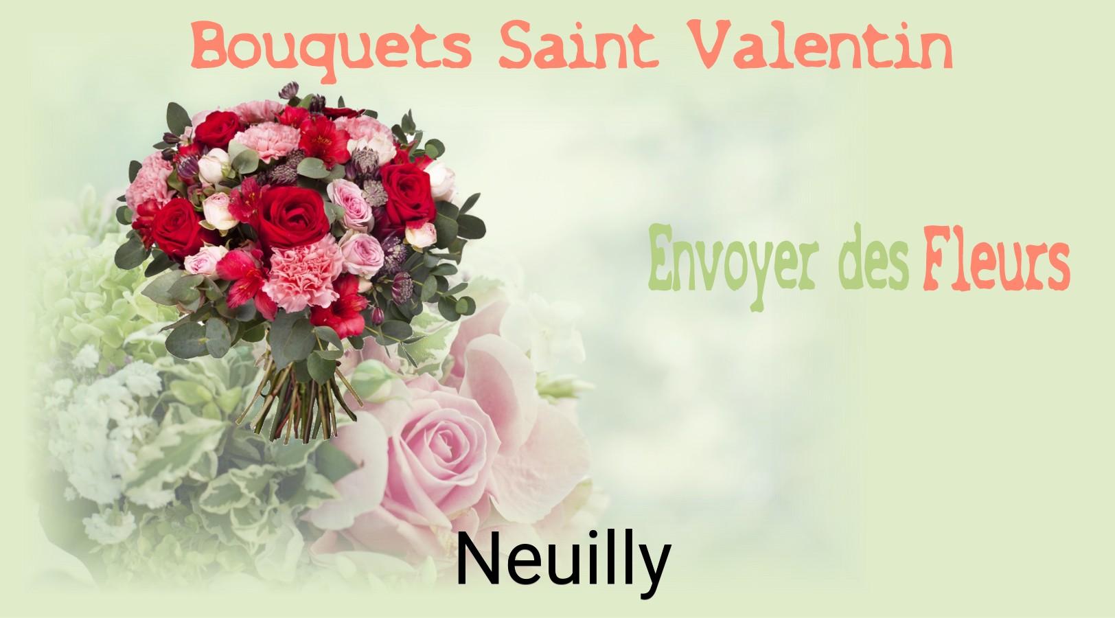 Roses de Saint-Valentin livrées à Neuilly